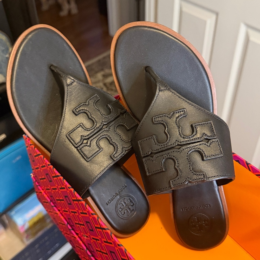 Tory Burch Black Sandals